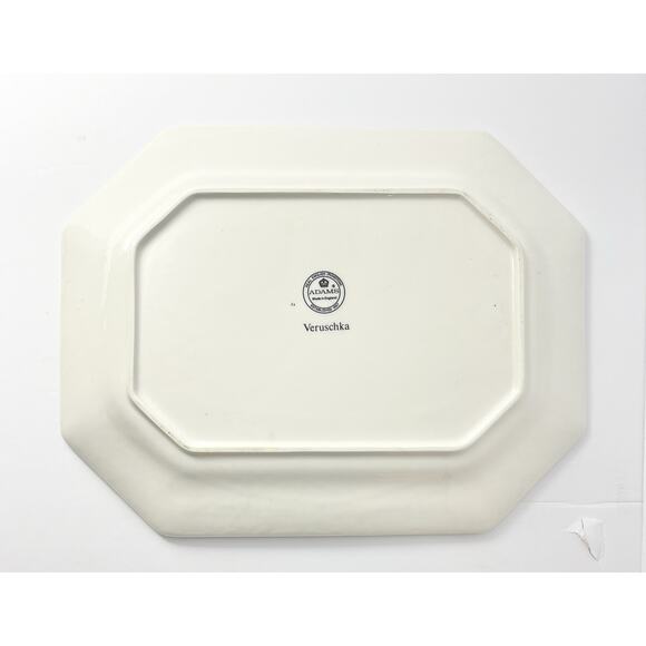 Adams “Veruschka” Ironstone Serving Platter 13 3/4” - Picture 4 of 5